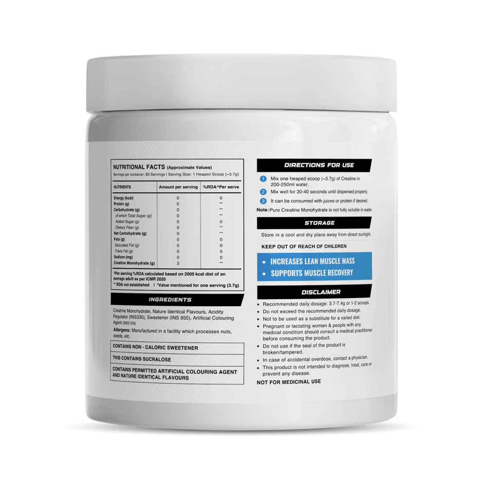 Wellcore Micronised Watermelon Wave Creatine Monohydrate | 83 servings