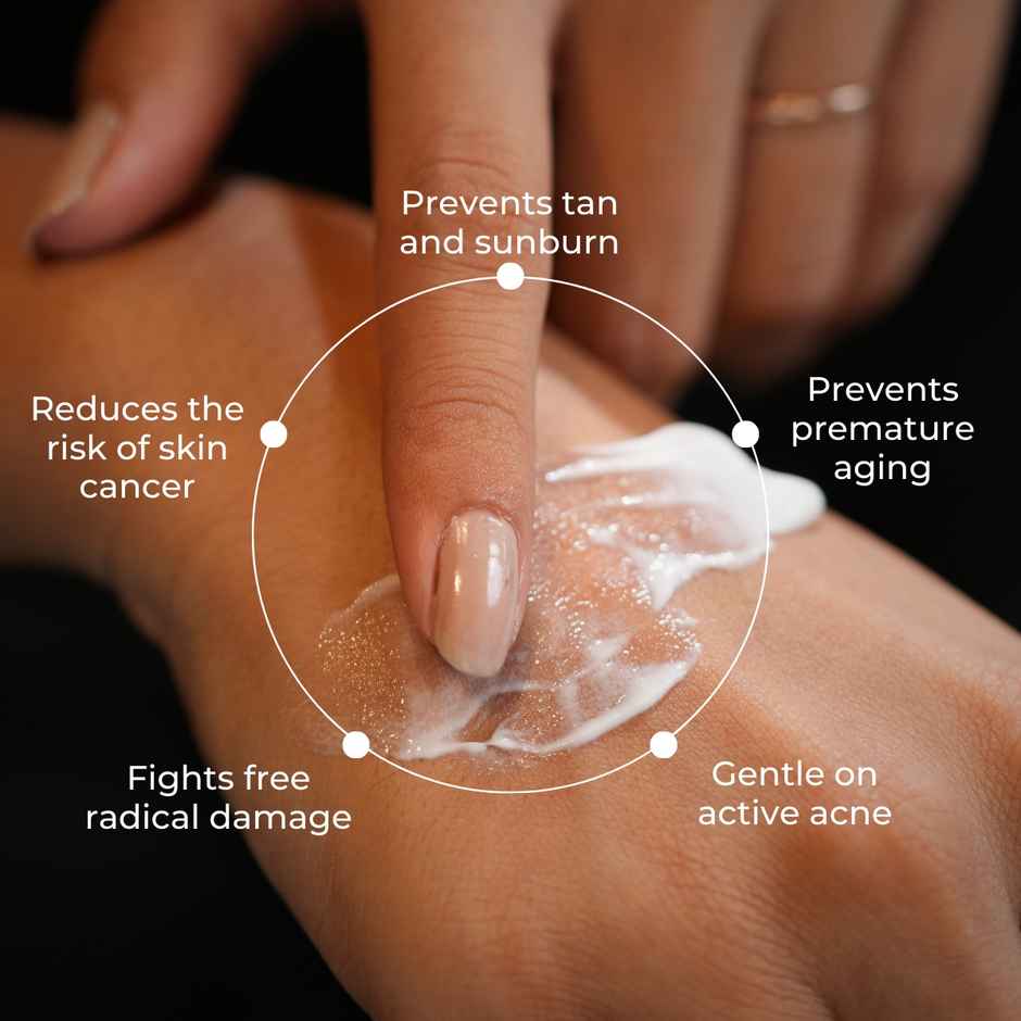 Skinvest Sunny Side Up Ultra Lightweight SPF 50+ Pa ++++ Sunscreen | Protects From Sun Damage