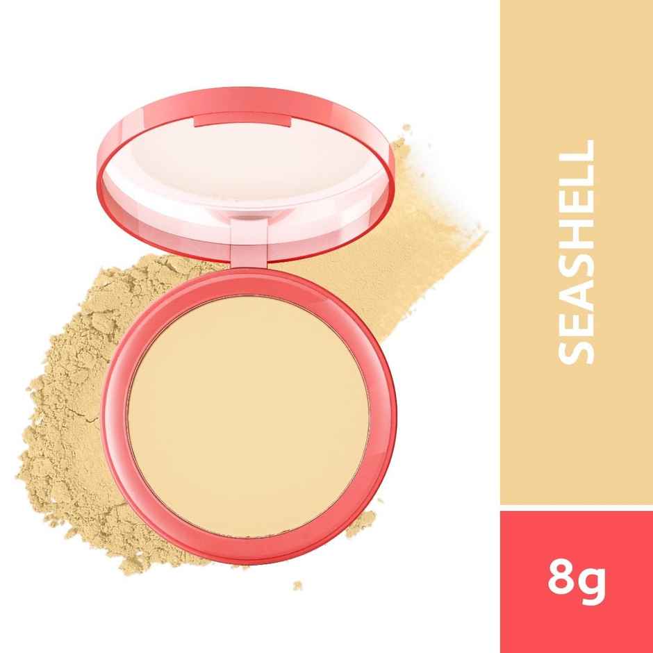 Biotique Compact Powder - Seashell | Long Lasting Oil Control