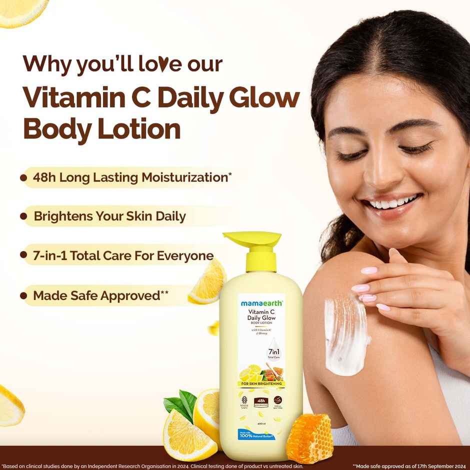 Mamaearth Vitamin C Daily Glow Body Lotion