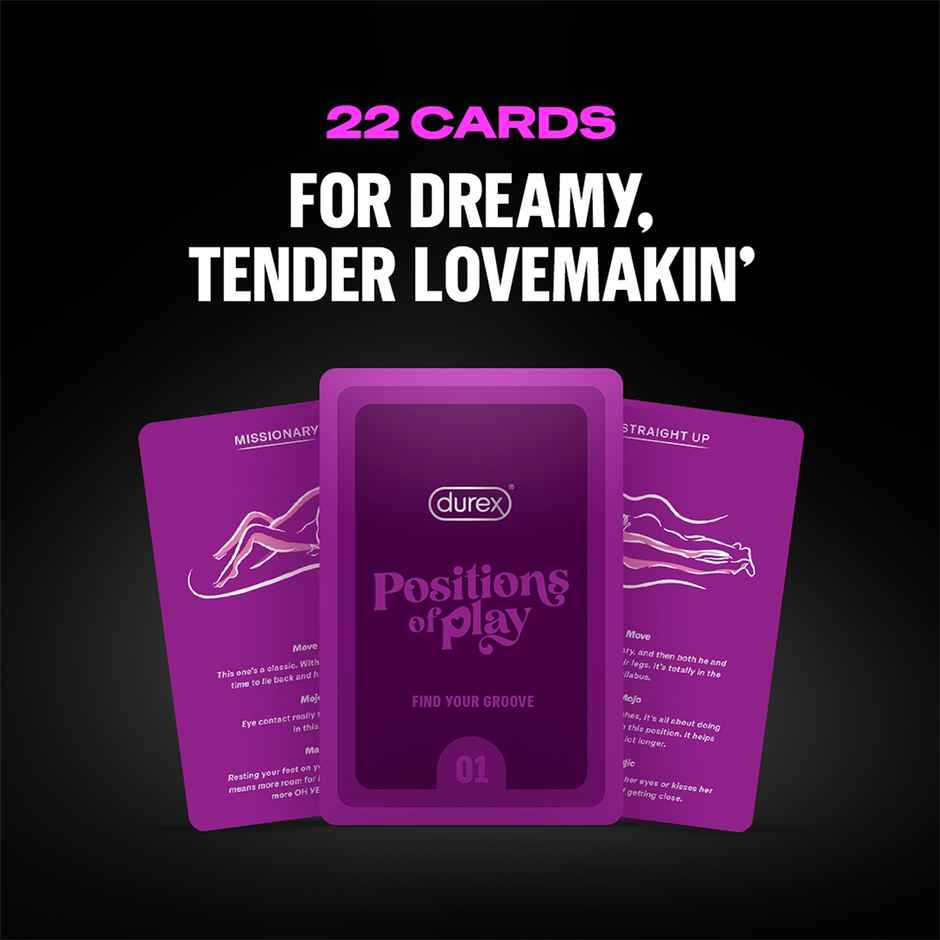 Durex Playthings Positions Of Play Card Game For Couples