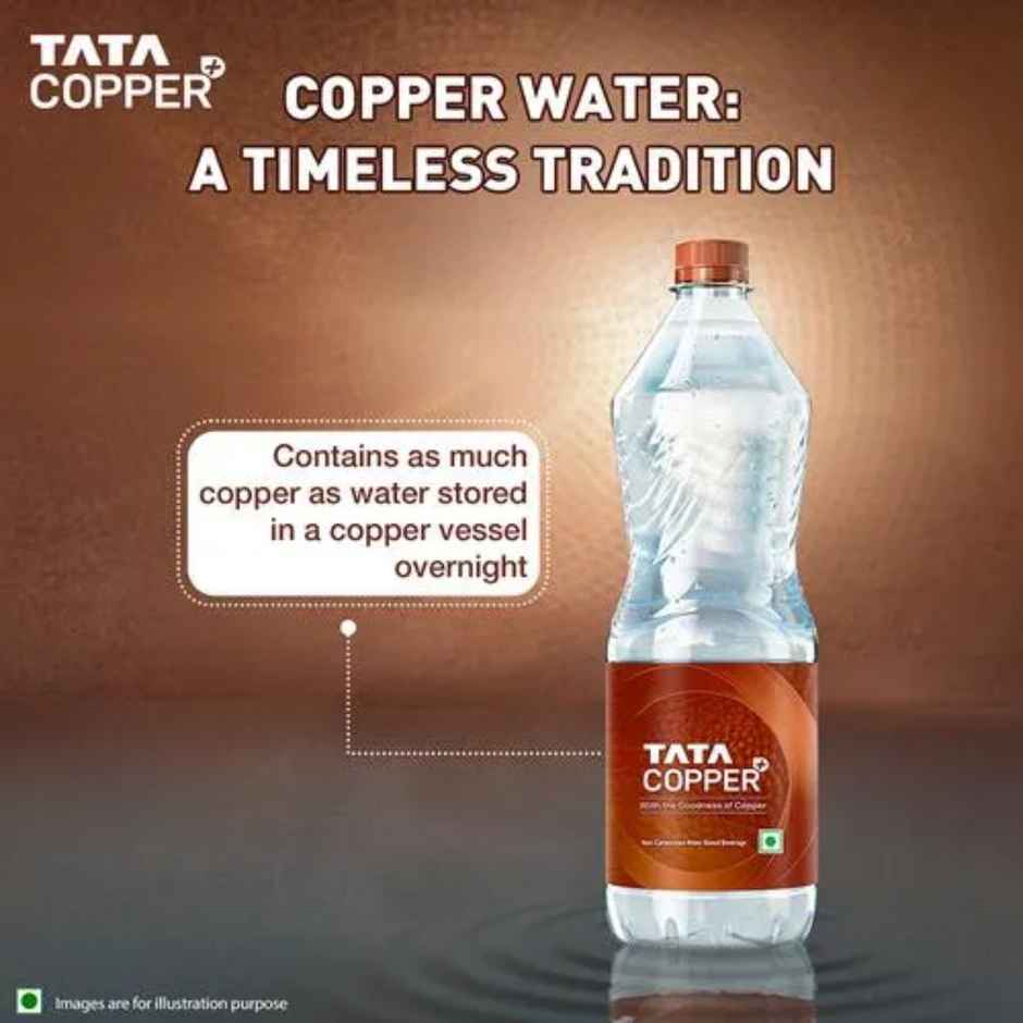 Tata Copper+ Water Bottle