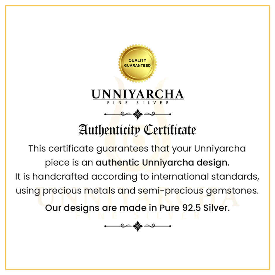 Unniyarcha Silver 92.5 Small Elephant Toe Rings