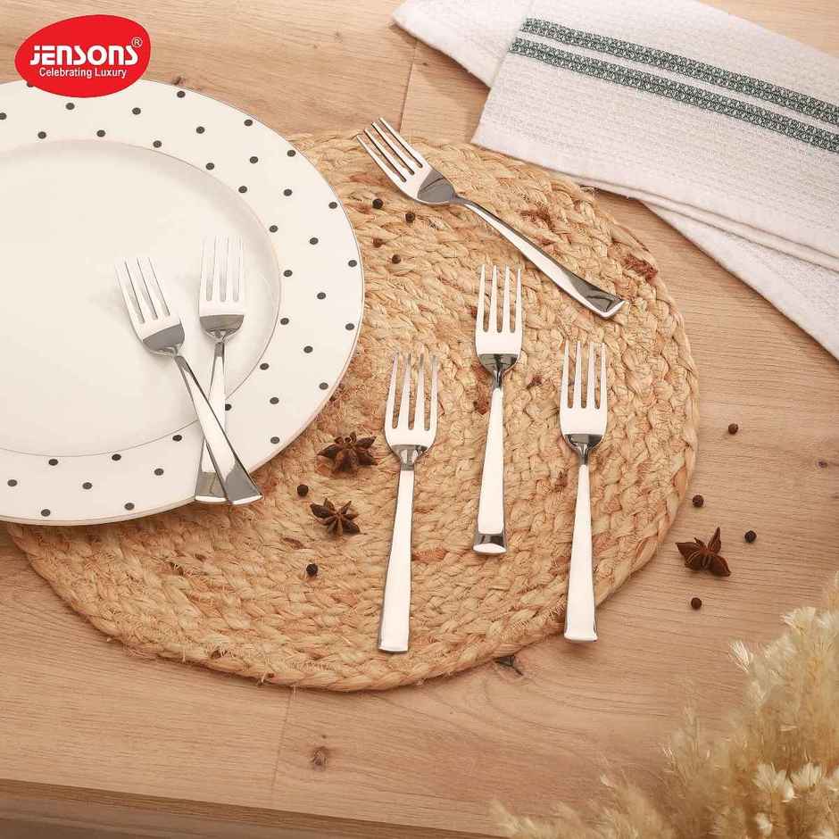 Jensons Flow Dessert Fork Set of 6