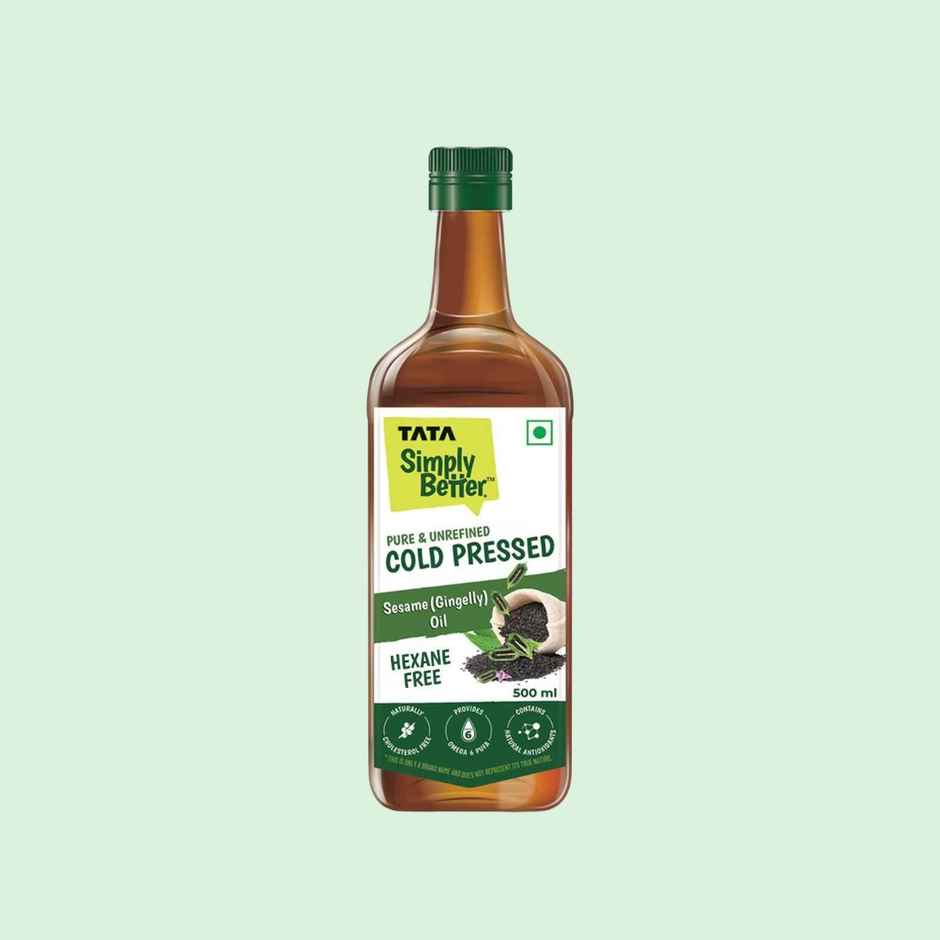 Tata Simply Better Sesame-Gingelly (Til) Cold Pressed Oil | Pure & Unrefined Oil
