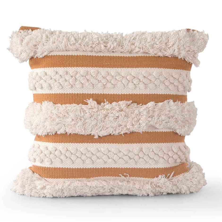 Sashaa World Chunky Handwoven Cushion Cover | Boho Chic