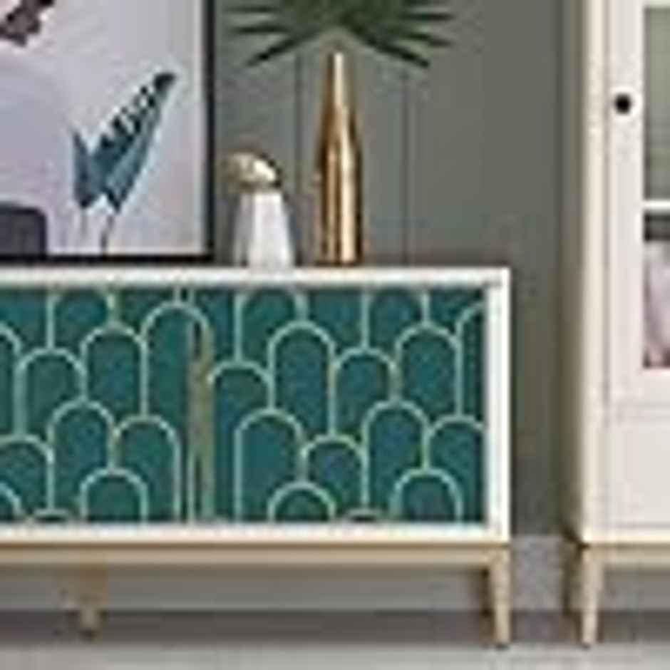 Wollzo Green Decorative Wallpaper