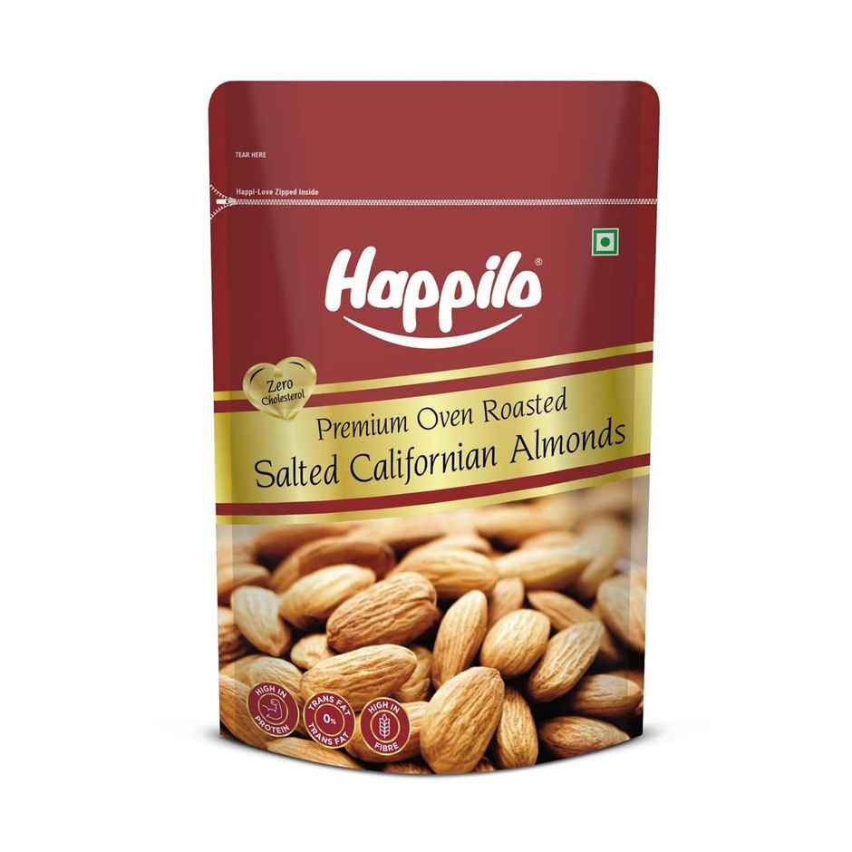 Happilo Premium Californian Roasted and Salted Almonds