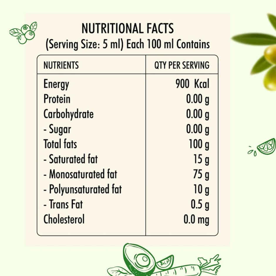 Pure Nutrition Organic Extra Virgin Olive Oil