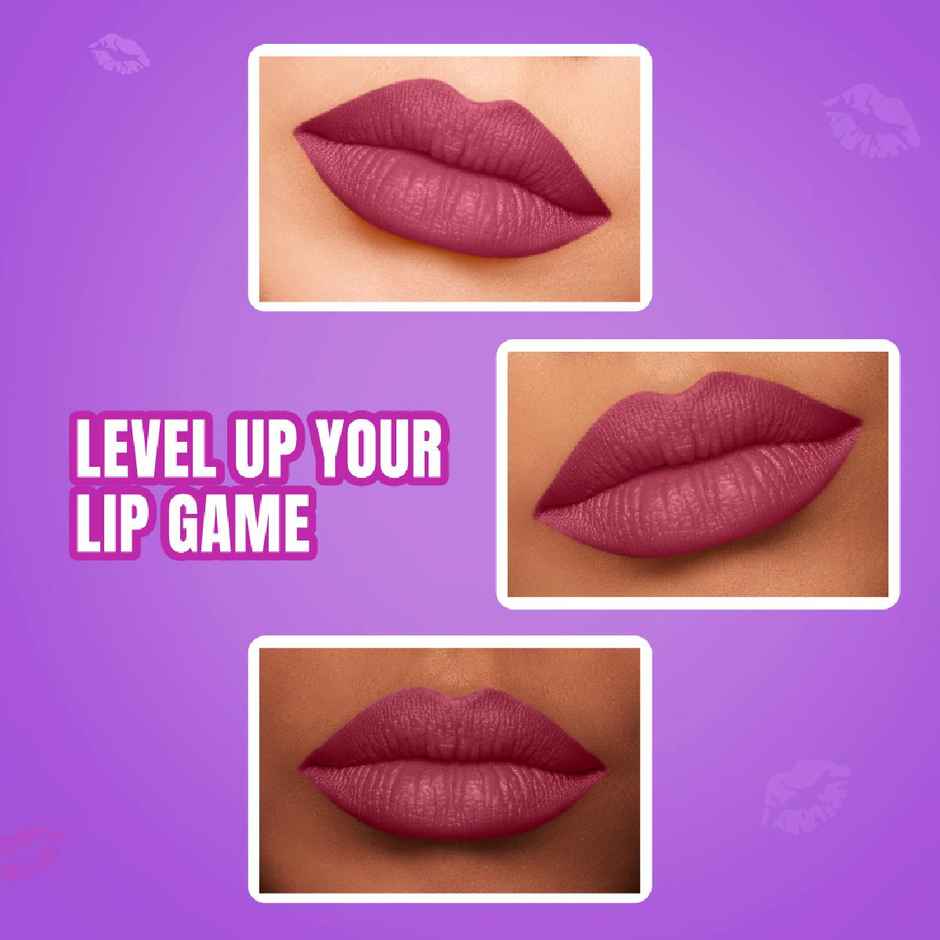 Elle 18 Color Pop Matte Lip Color | W12 | Mauve Date