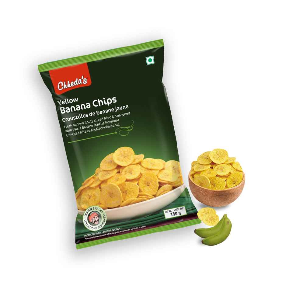 Chheda's Yellow Banana Chips | Fried Snack