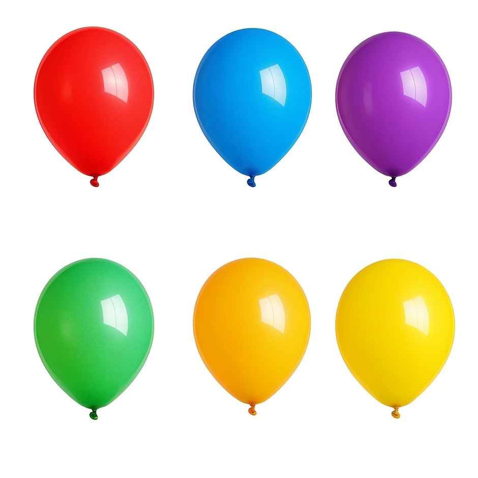 Multicolor Balloons | Happy Birthday Decoration | Latex Party Balloons | Propcon