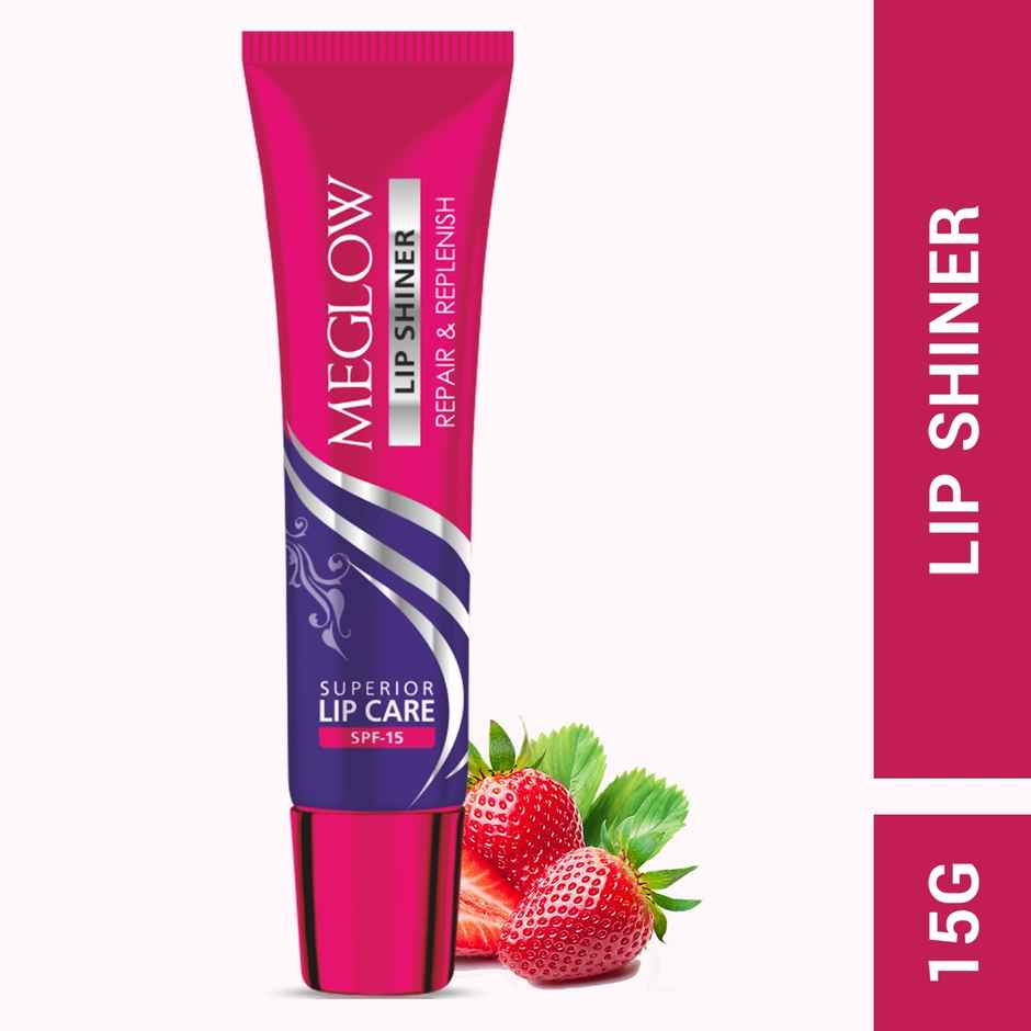 Meglow Lip Shiner with SPF 15 | Nourish & Protect Your Lips