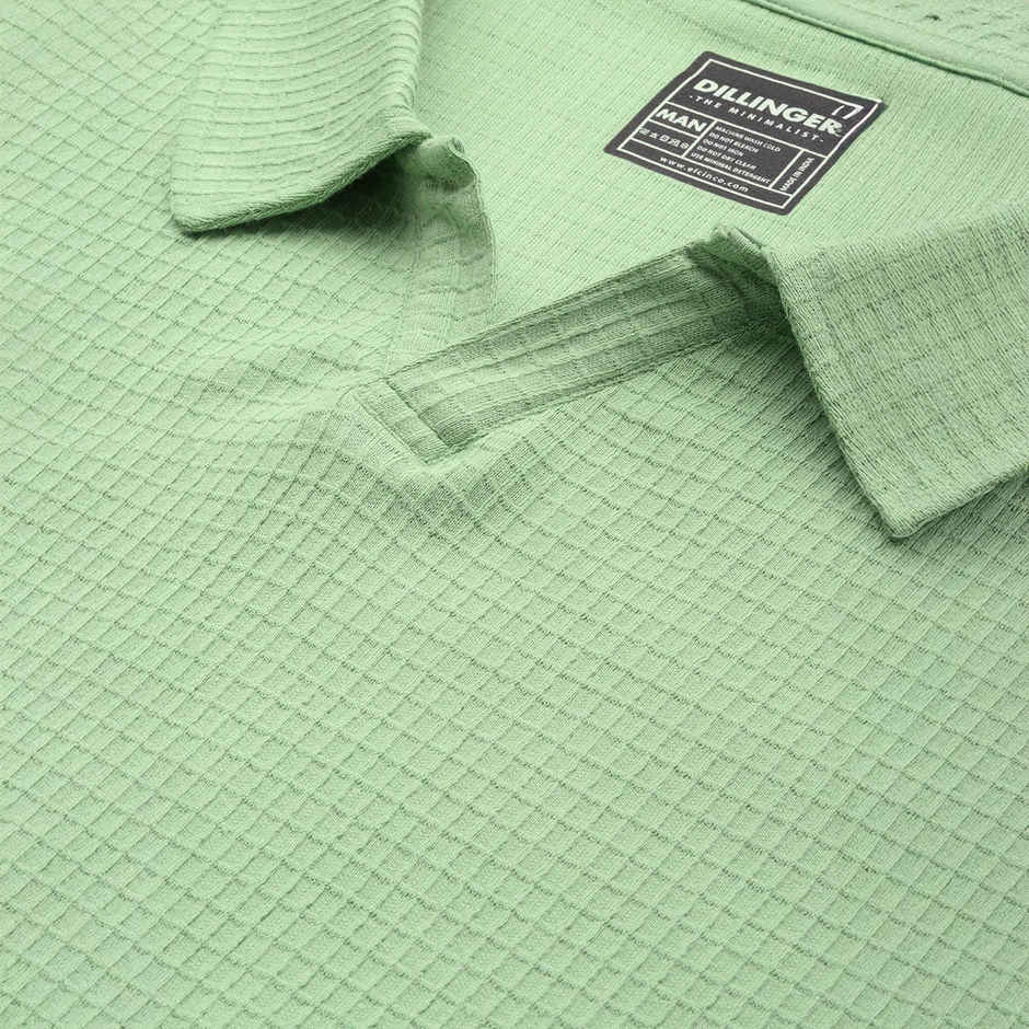 Dillinger Men's T-shirt Oversized | DLOVRPL001PGRN | Pista Green - XL