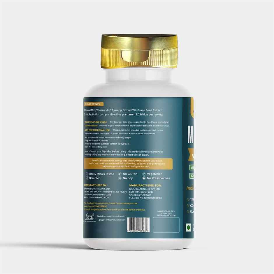 NATURALTEIN Multivitamins With Probiotics