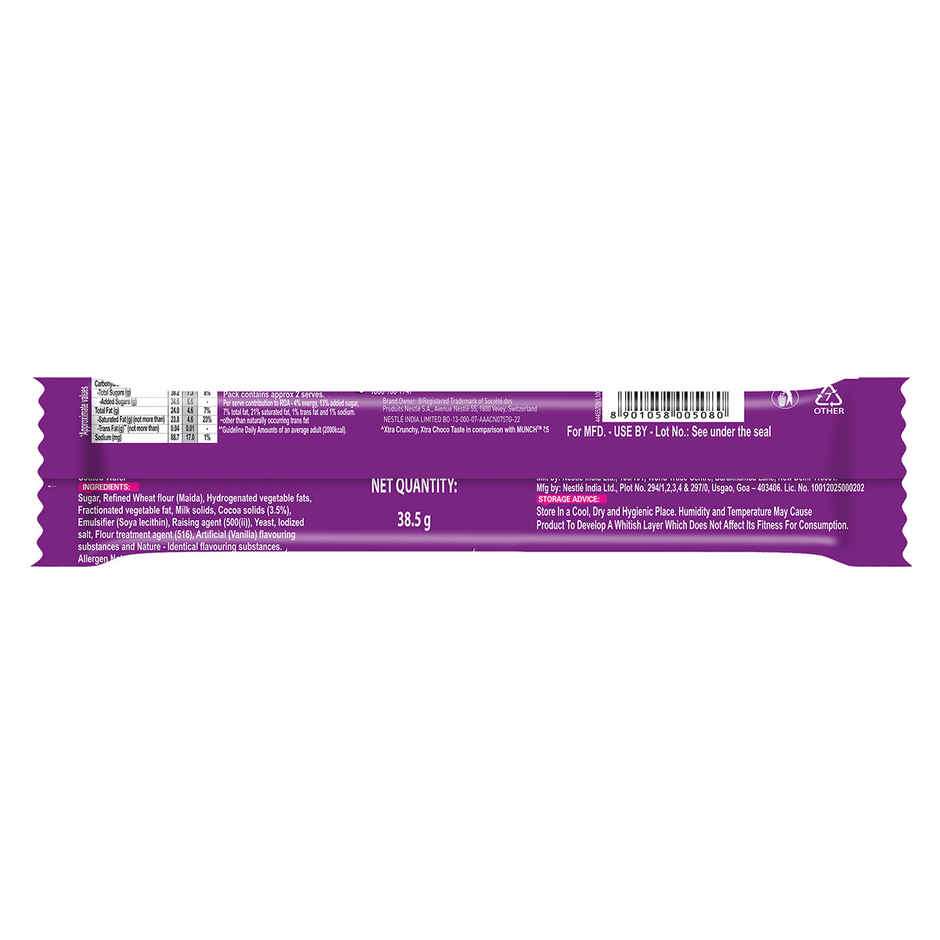 Nestle Munch Max Choco Coated Crunchy Wafer Bar Combo