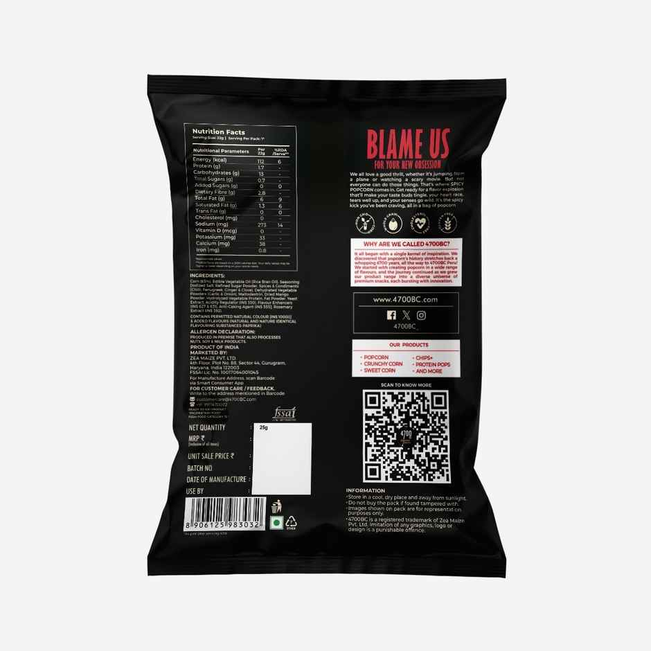 4700BC Devil Popcorn | Ready to Eat Snack Combo