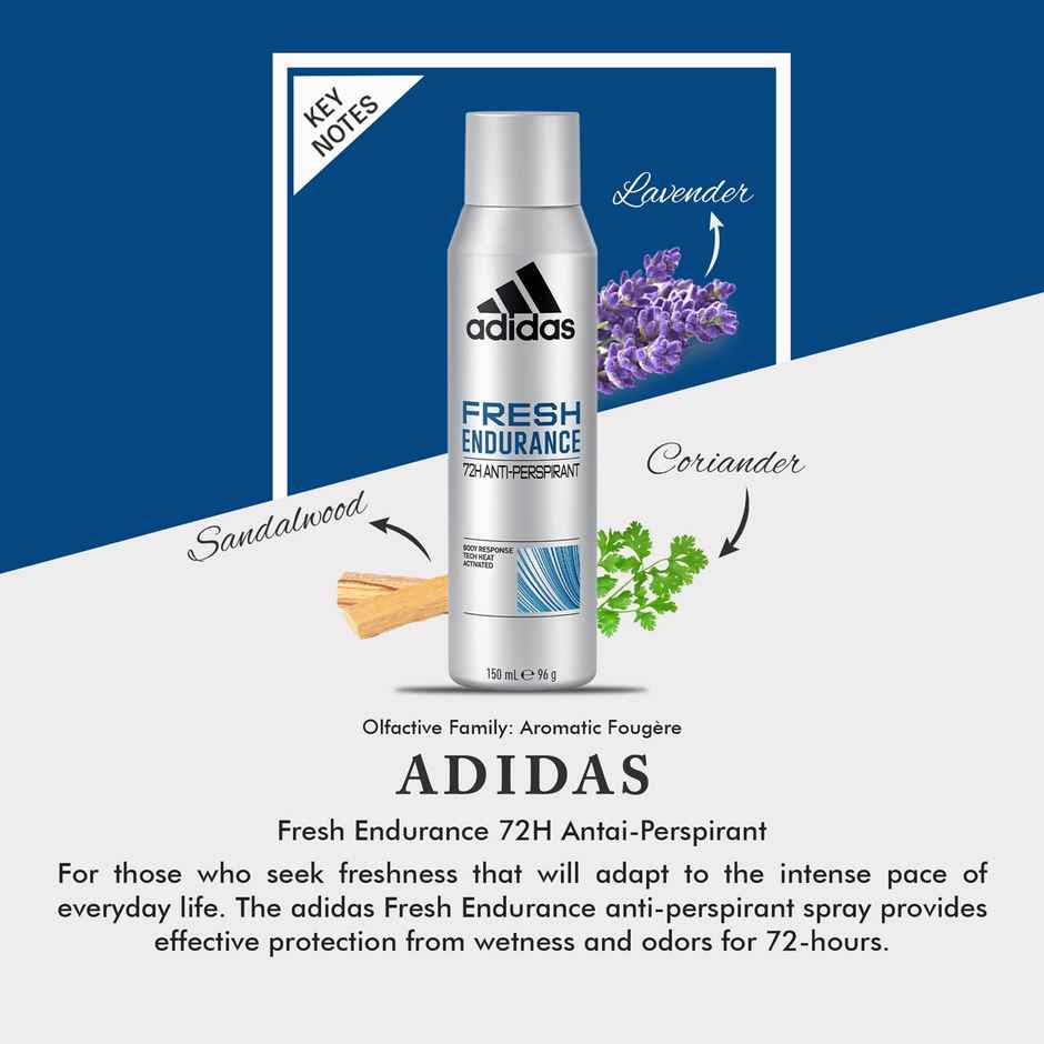Adidas Fresh Endurance 72H Anti-Perspirant