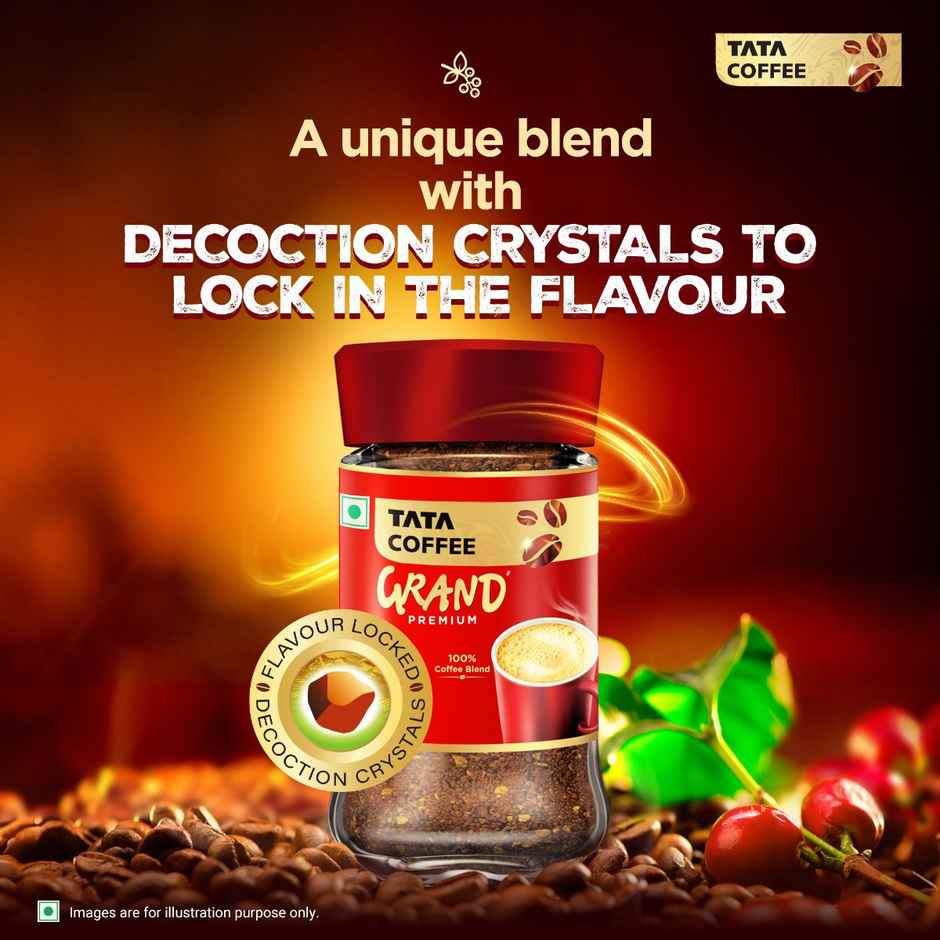 Tata Coffee Grand Premium Classic Medium Roast Instant Coffee