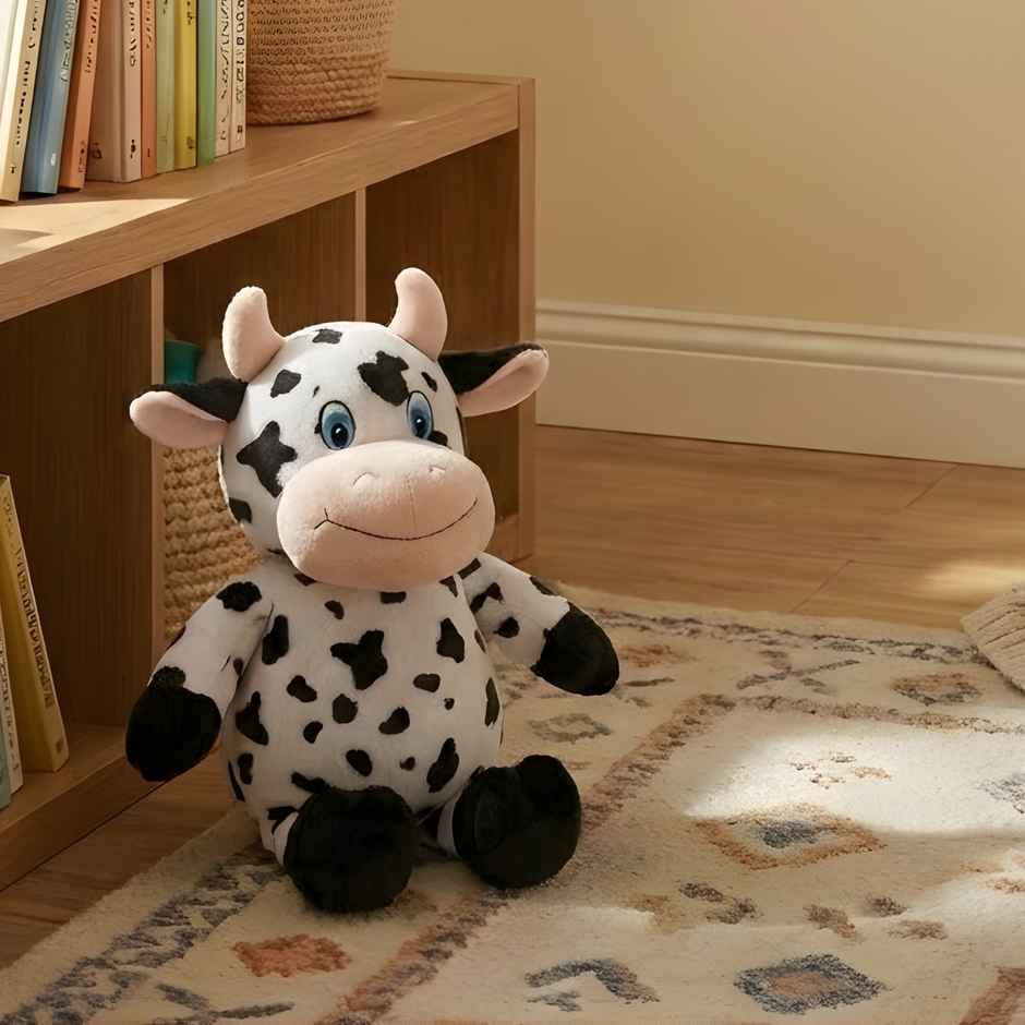 Toytales Cow Soft Toy | Birthday Gift | Plushie Stuffed Toys | Gift For Kids