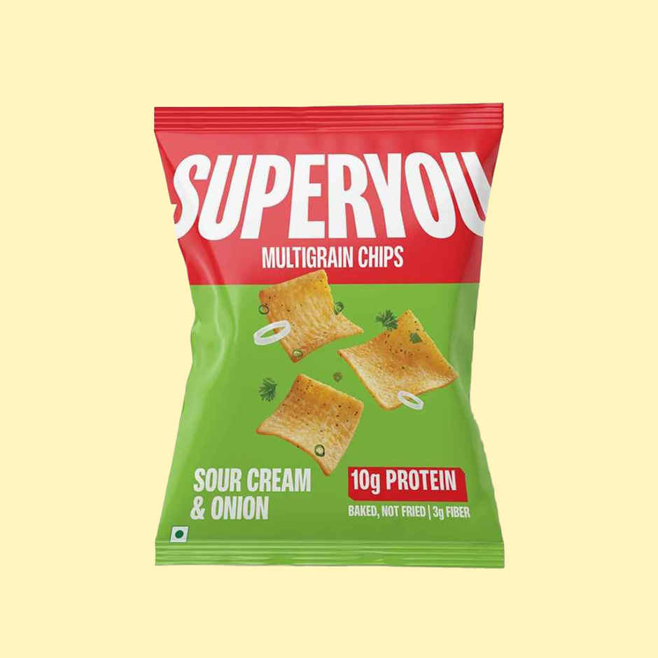 SuperYou Multigrain Sour Cream & Onion Chips