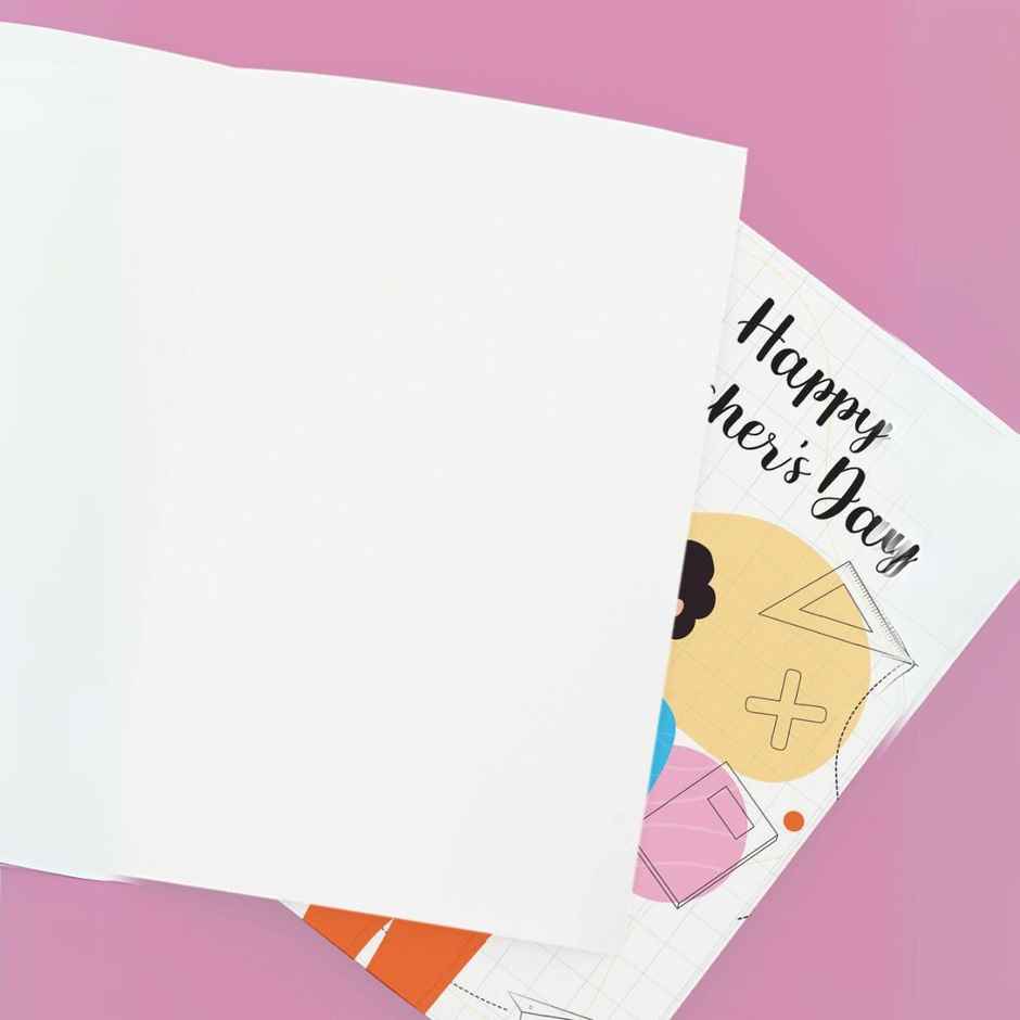 Teacher's Day Card | Teachers Day Special | Mad Over Prints