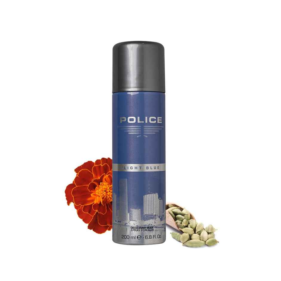Police Light Blue Deodorant Spray