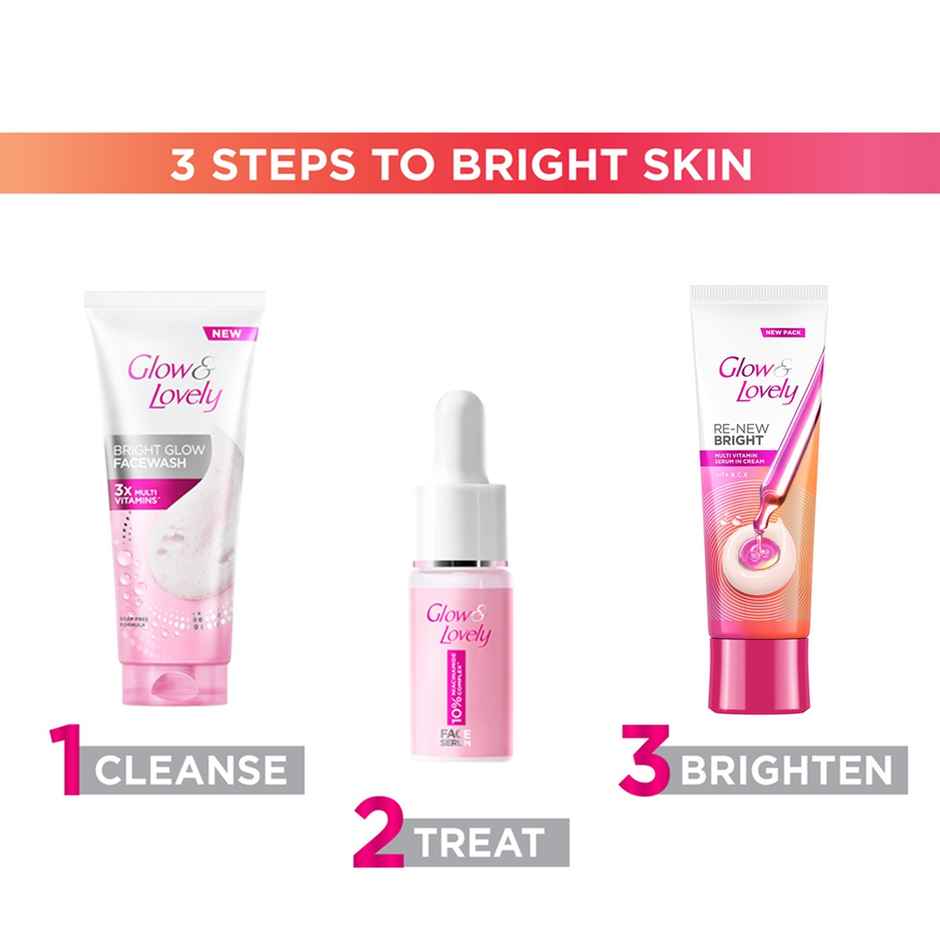Glow & Lovely Re-New Bright Multivitamin Serum In Cream