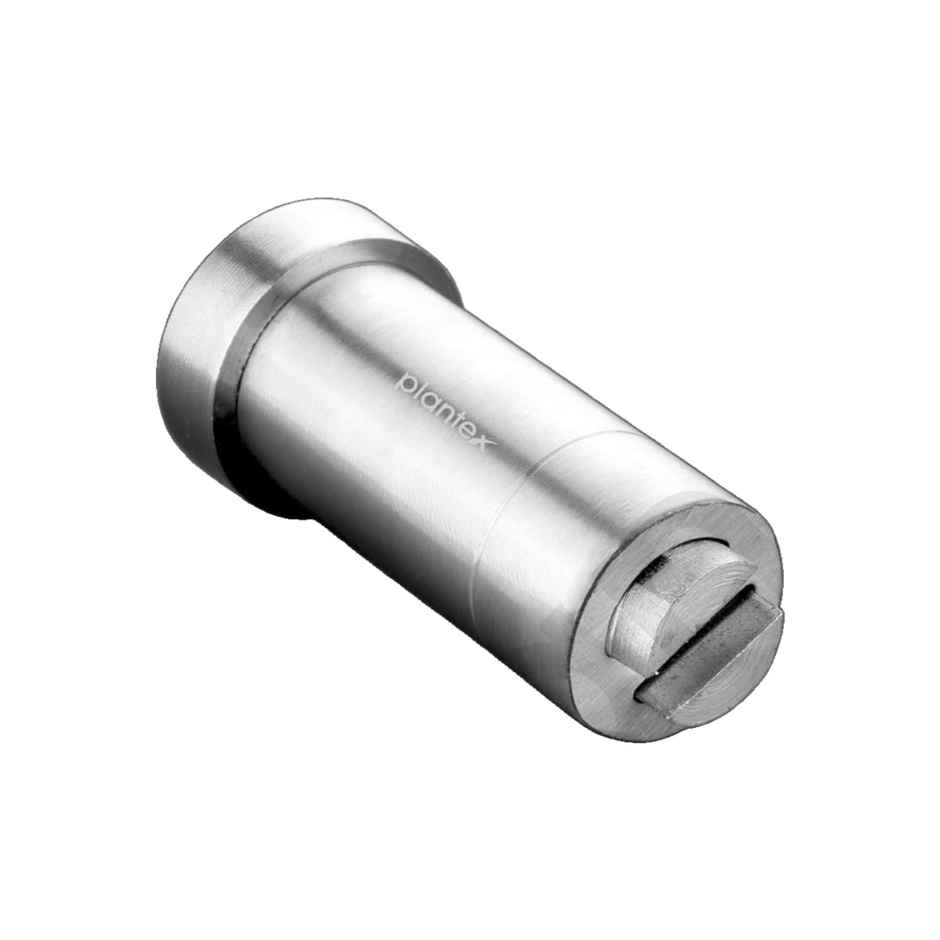 Plantex SS Wall-Mounted Magnetic Door Stopper (Matt, Pack of 1)