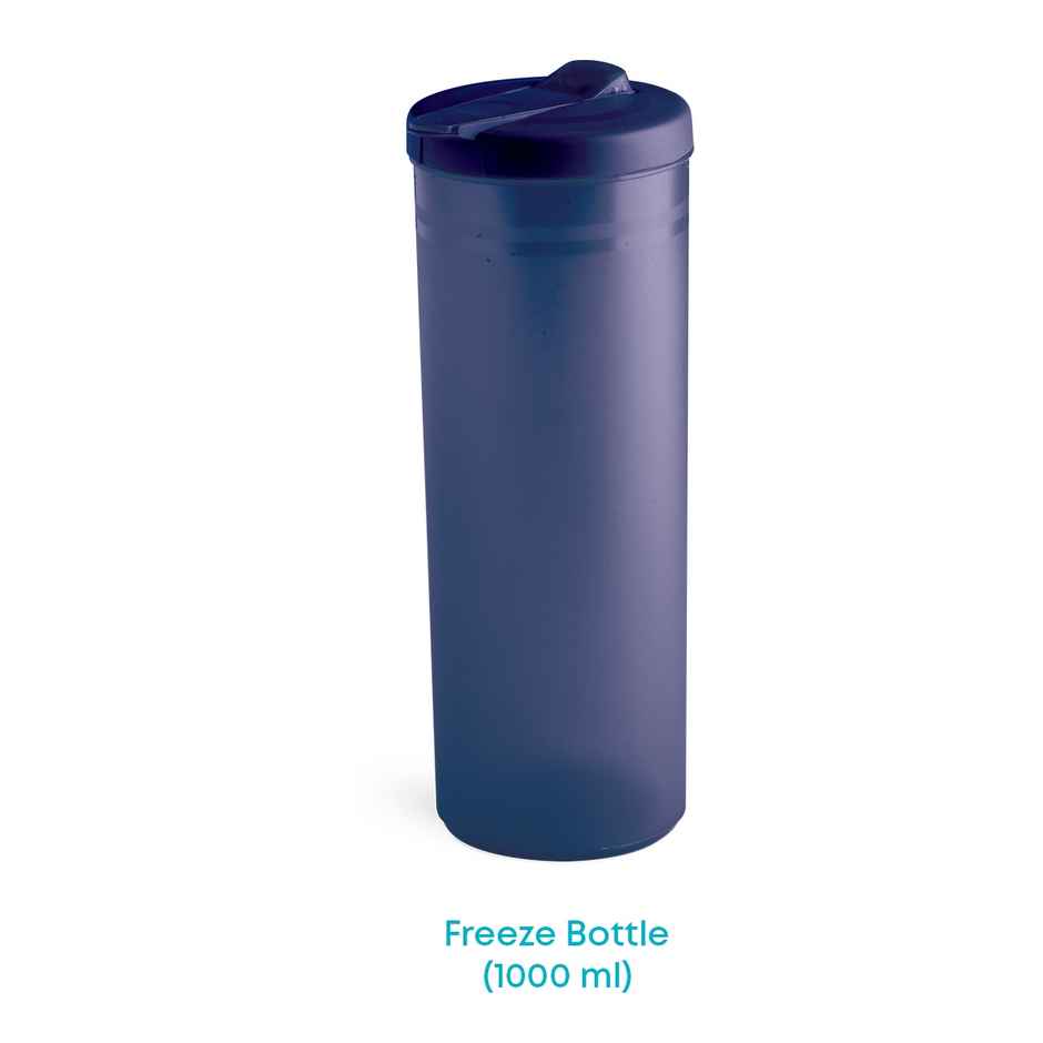 All Time Freeze Water Bottle 1000 ml For Fridge | Colour May Vary