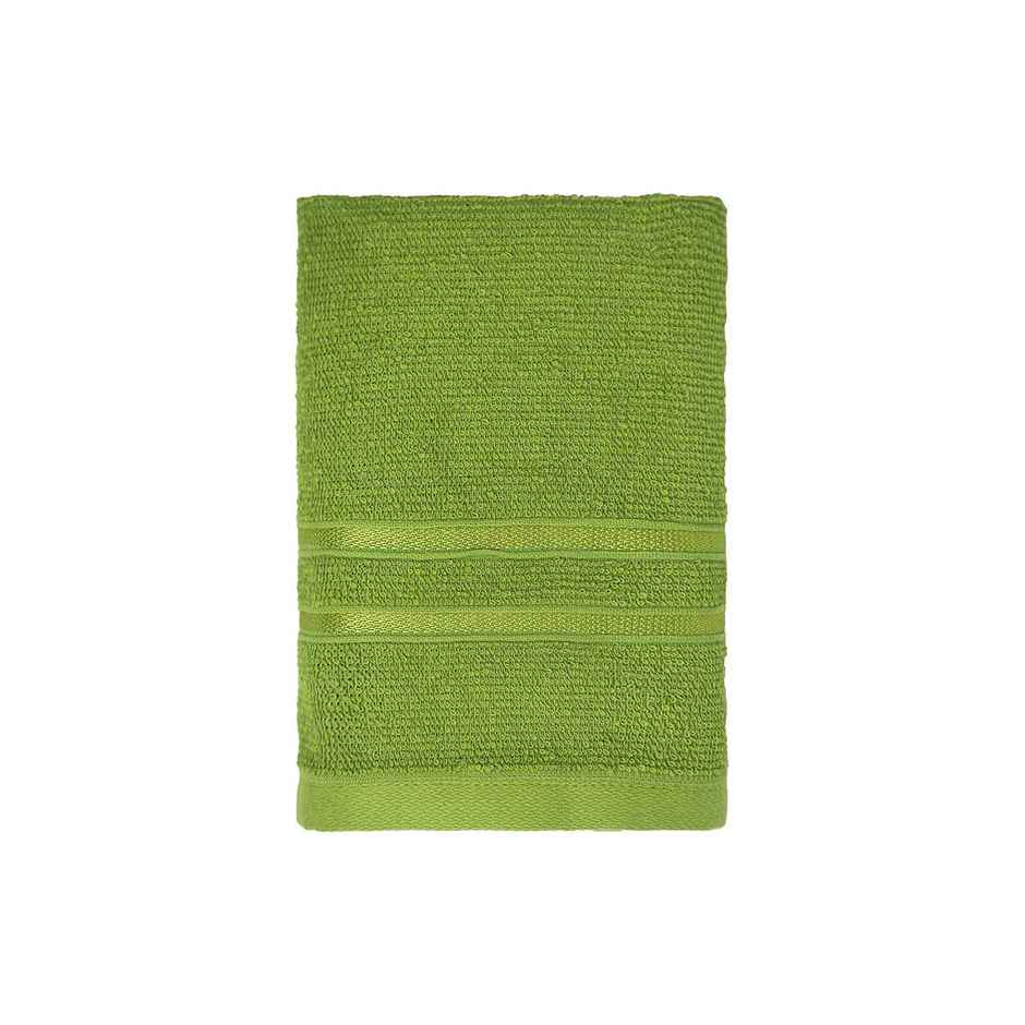 Home Elegance by myTrident Comfort Living 100% Cotton Hand Towel Set | 40cm x 60cm | 400 GSM | Lime Green