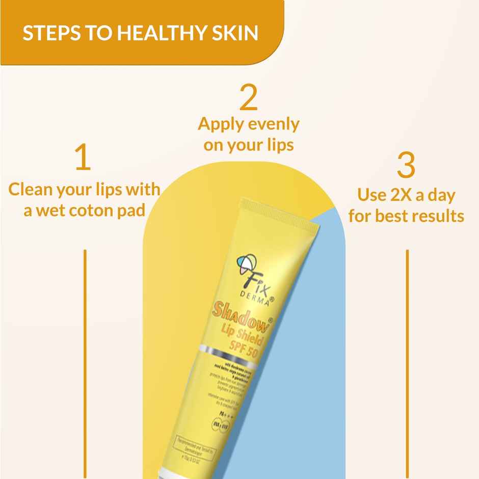 Fixderma Shadow Lip Balm SPF 50+ With Cacao Seed Butter & Coconut Oil