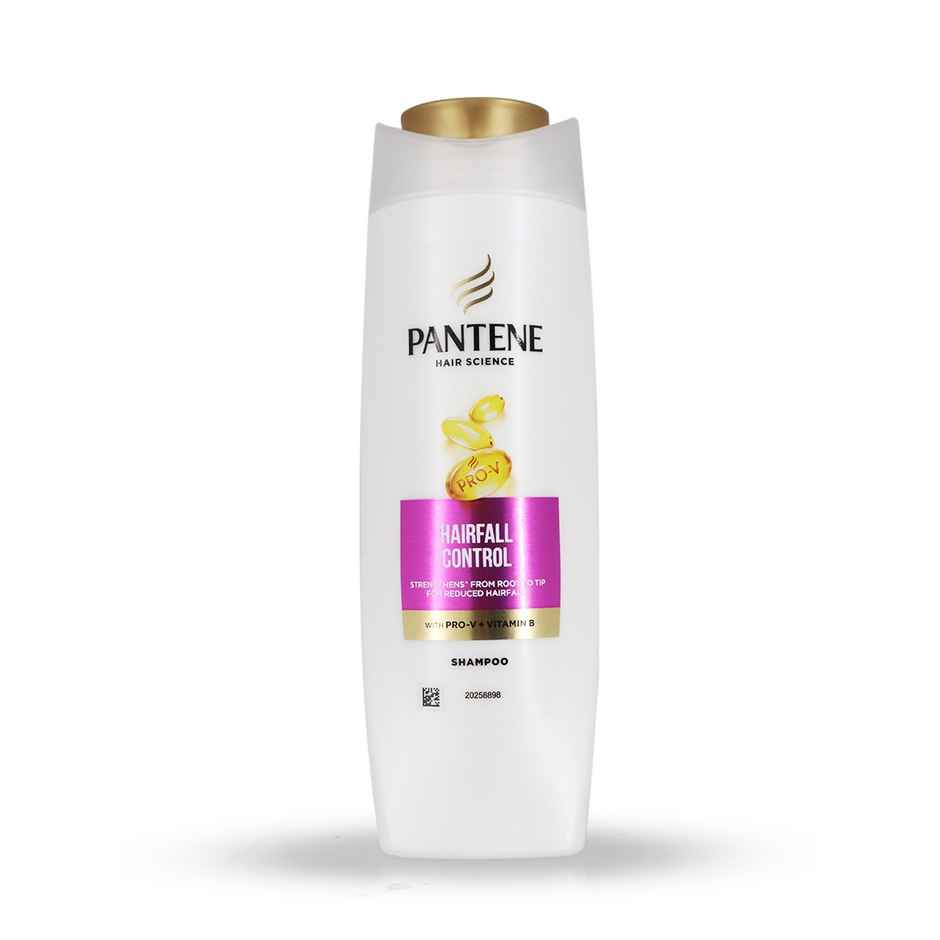 Pantene Hairscience Hairfall Control Shampoo, Lesser Hair Fall With Vitamin B