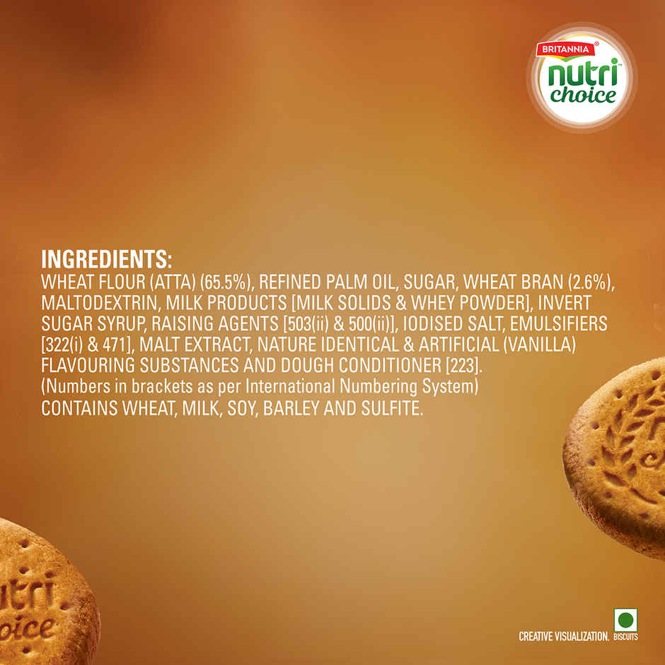 Britannia Nutrichoice High-Fibre Digestive Biscuits