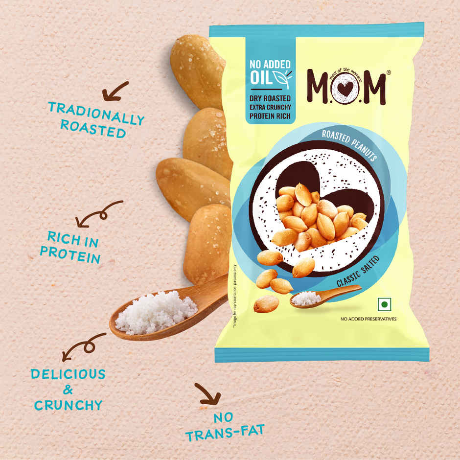 MOM Classic Salted Roasted Peanuts Combo