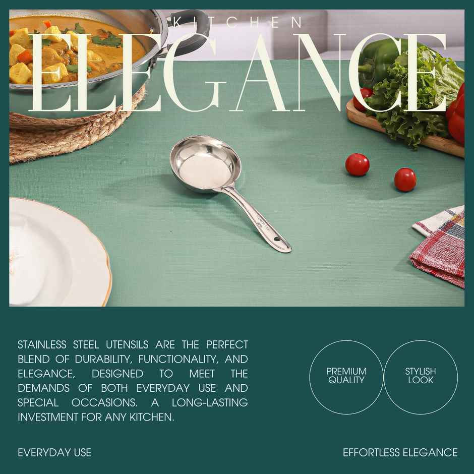 Jensons Stainless Steel Dosa Ladle