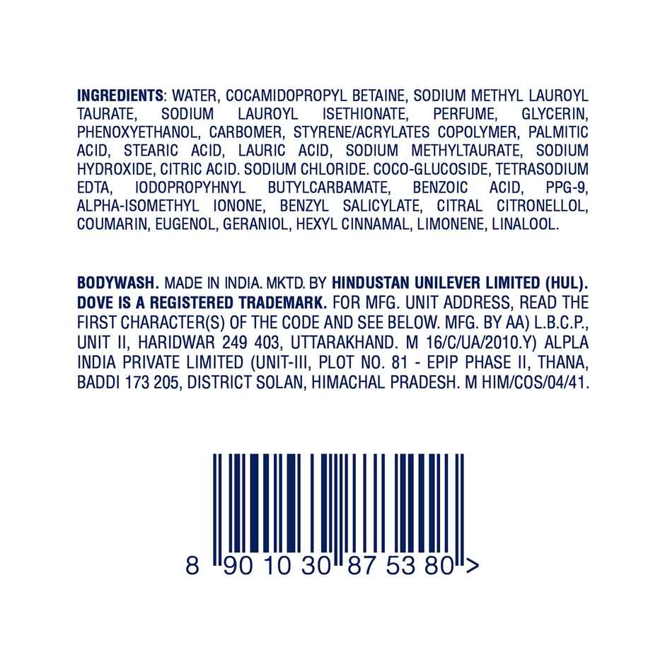 Dove Gentle Exfoliating Beads Body Wash For Softer Smoother Skin