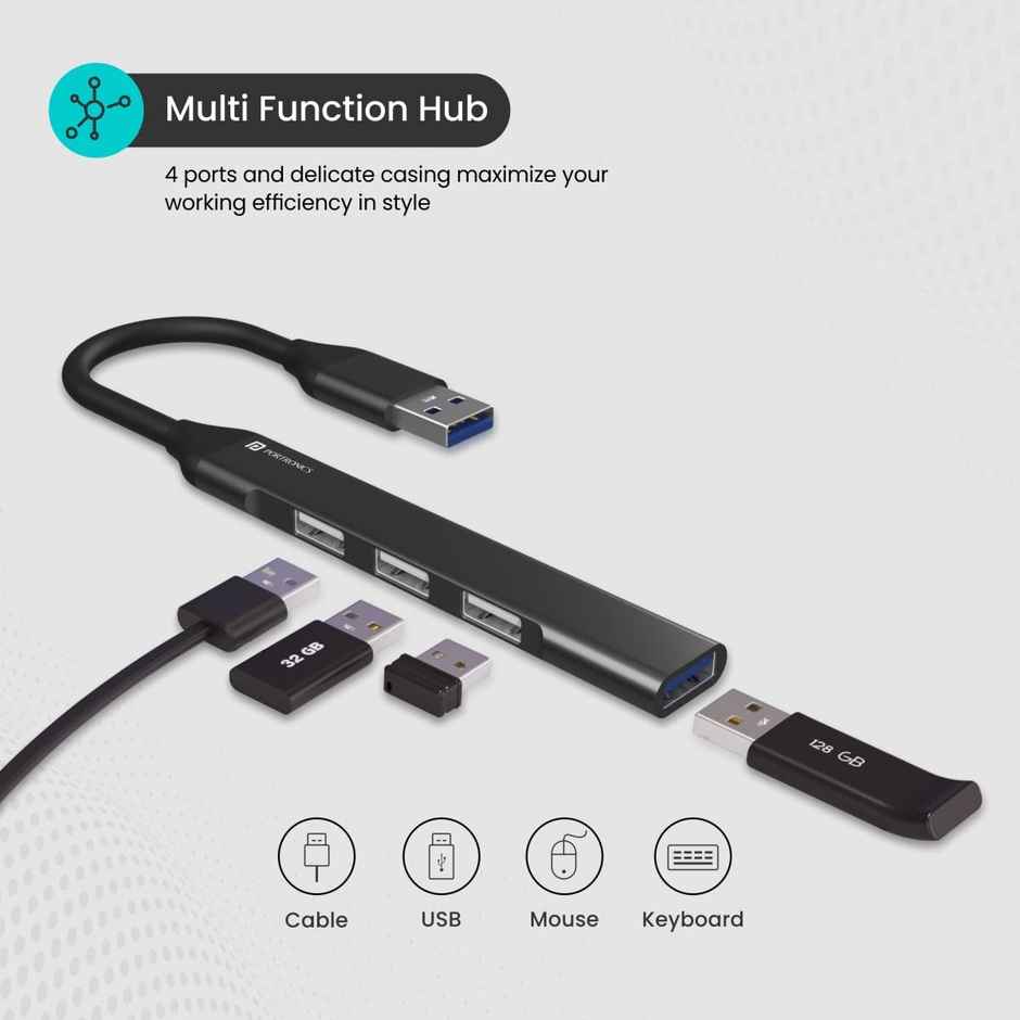 Portronics Mport 31 4 Ports Usb Hub