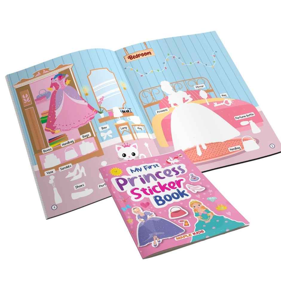 My First Sticker Book - Princess - Activity Book For Kids With 100+ Stickers | Age 3+