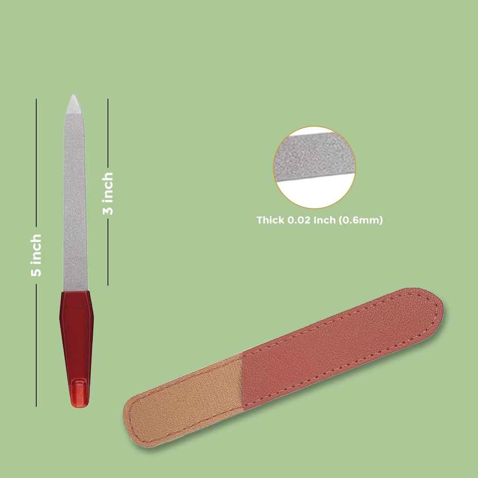 Sanfe Prolume Nail Filer 2-in-1 manicure & pedicure tool