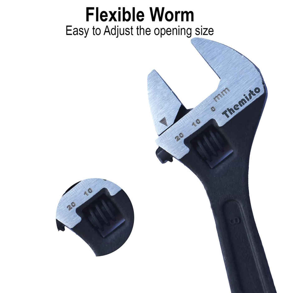 Themisto Th-T11 8 Inch Adjustable Wrench