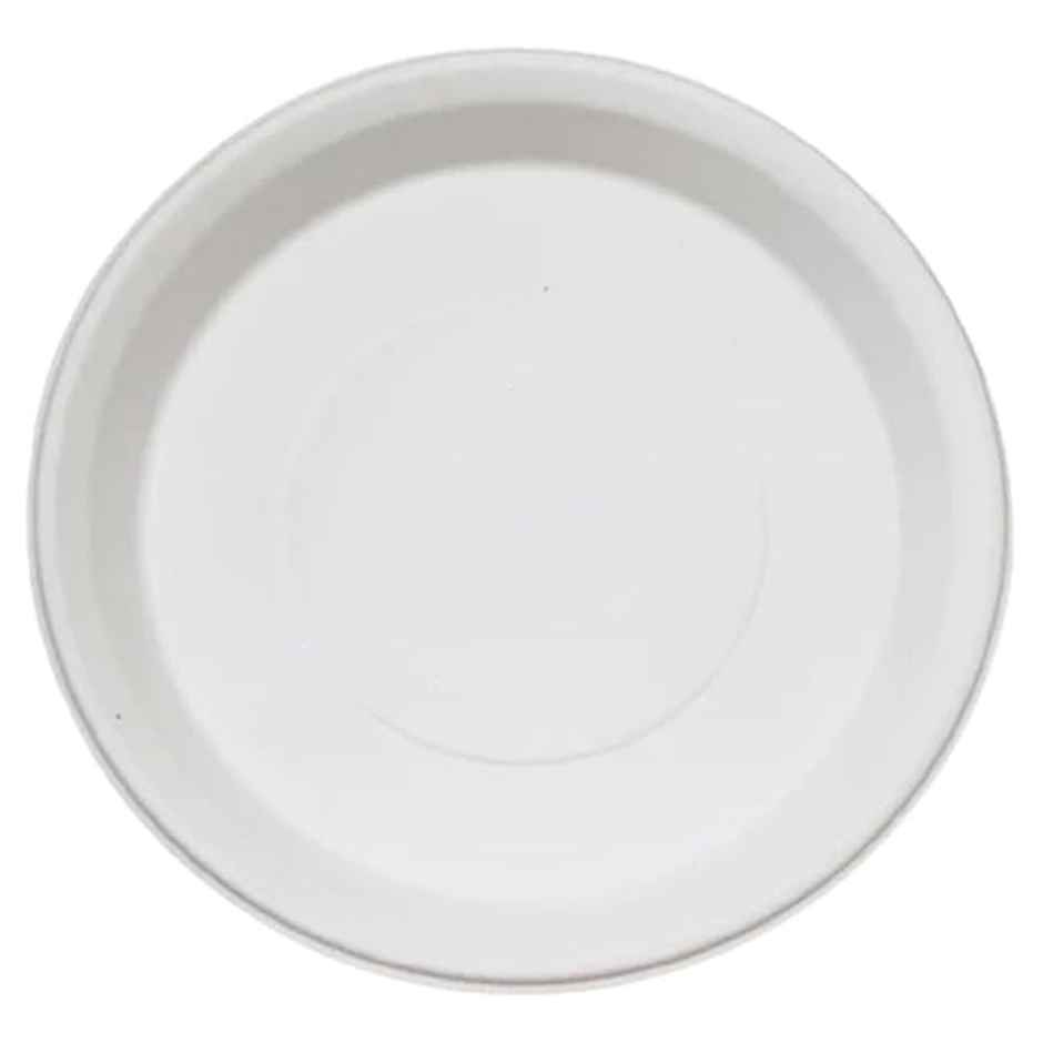 Round Disposable Flat Plate | 11 inch | Naturepac  Combo