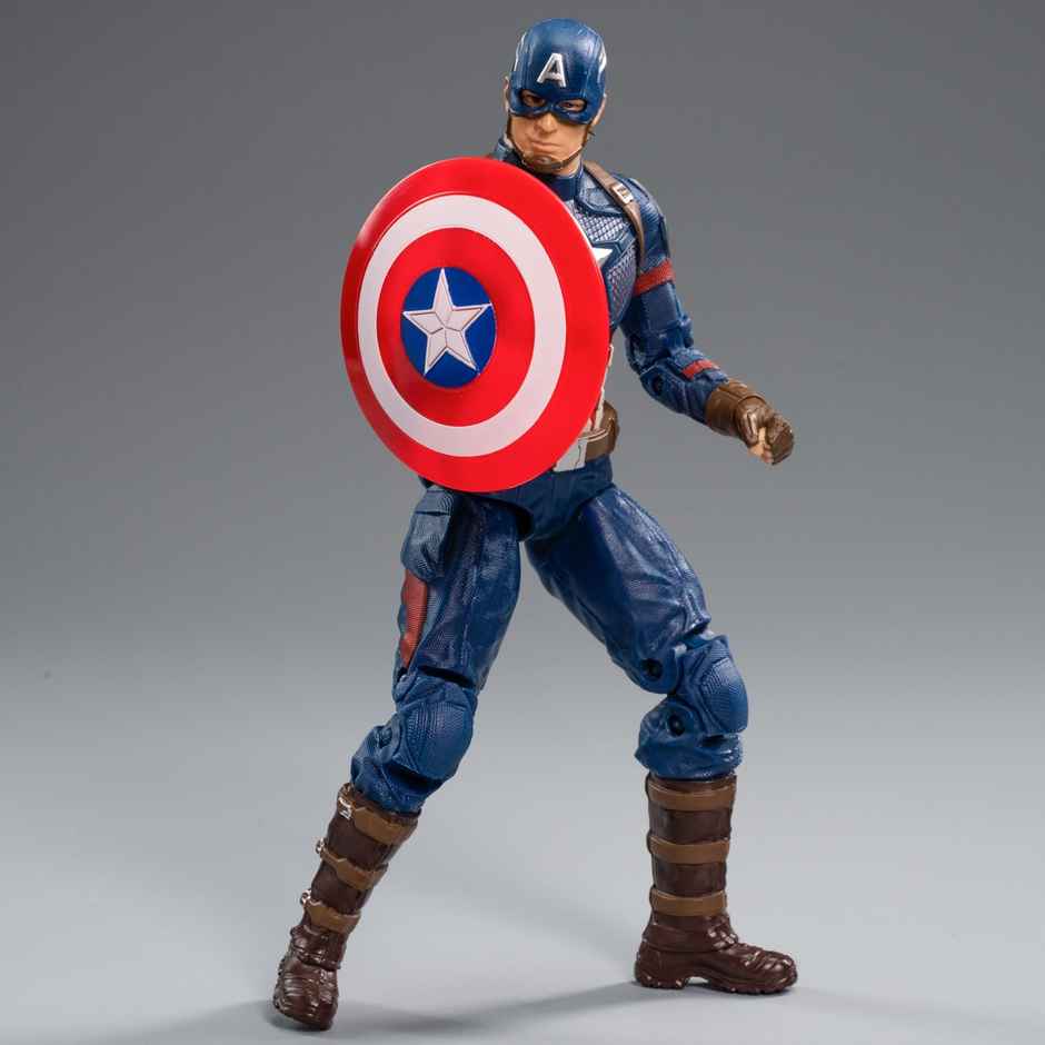 Striders Licensed Captain America Superhero Action Figure | 7 inch