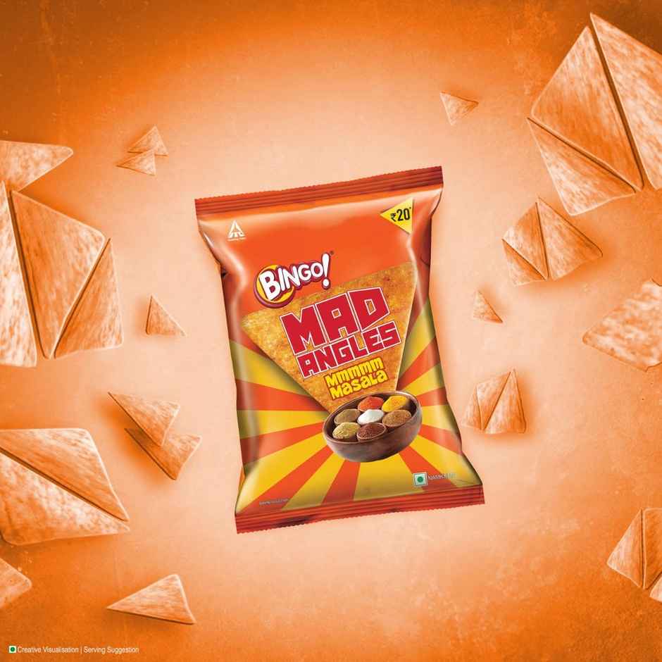 Bingo! Mad Angles Masala Madness Crisps Combo  
