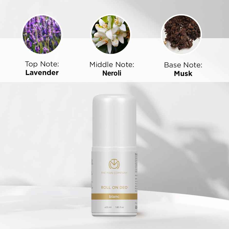 The Man Company Men Roll on Deodorant - Blanc