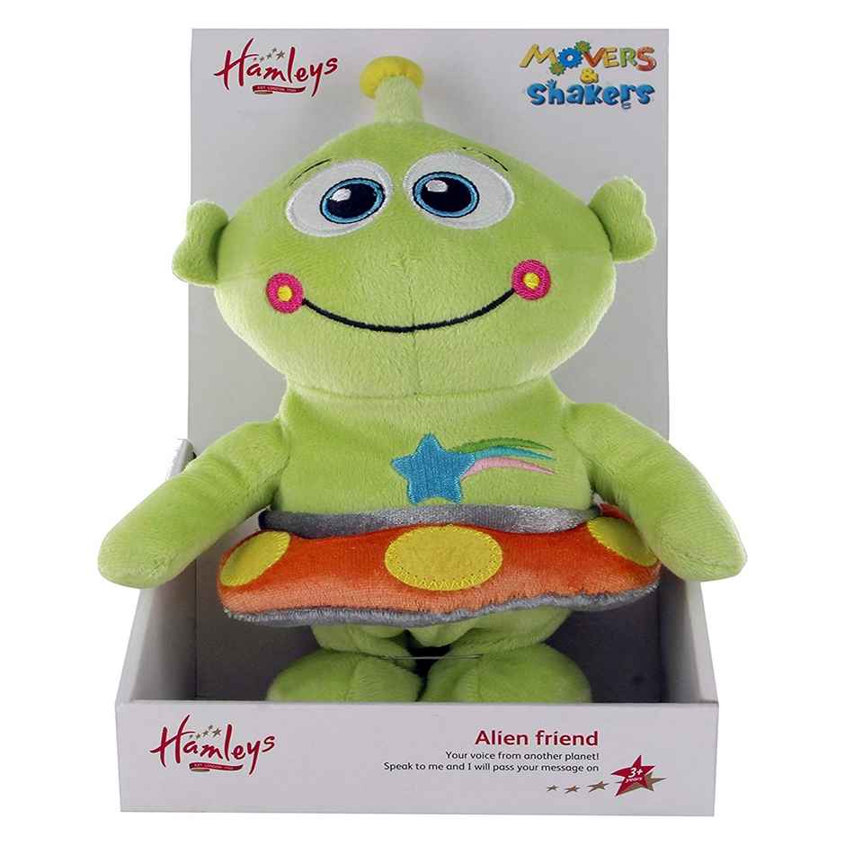 Hamleys Movers & Shakers Alan The Alien (Green), 3Y+