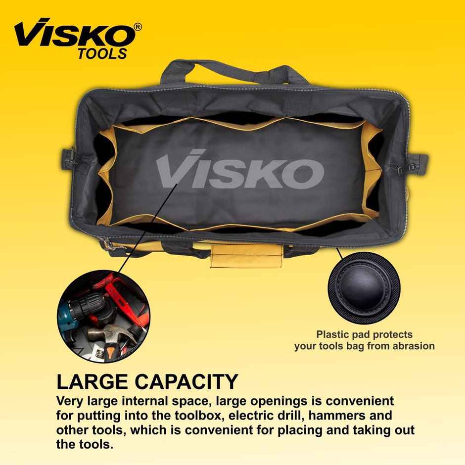 Visko Vlb 010 Tools Bag , 21 Pockets Multipurpose Tool Bag | Number Of Pockets - 21