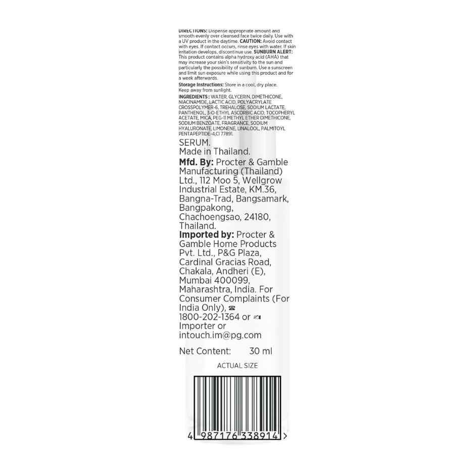 Olay 7 in 1 Serum with Niacinamide, Vitamin C, Collagen Peptide