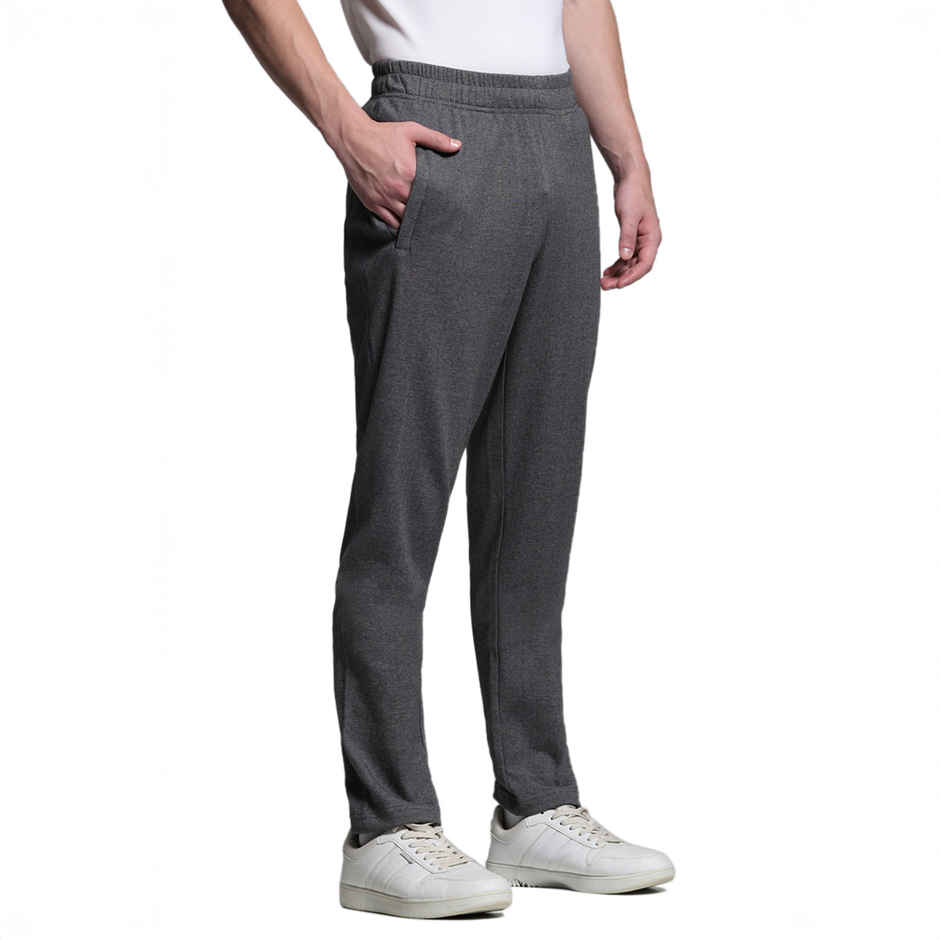 JACK & JONES Men's Regular fit Track Pant | Grey - L