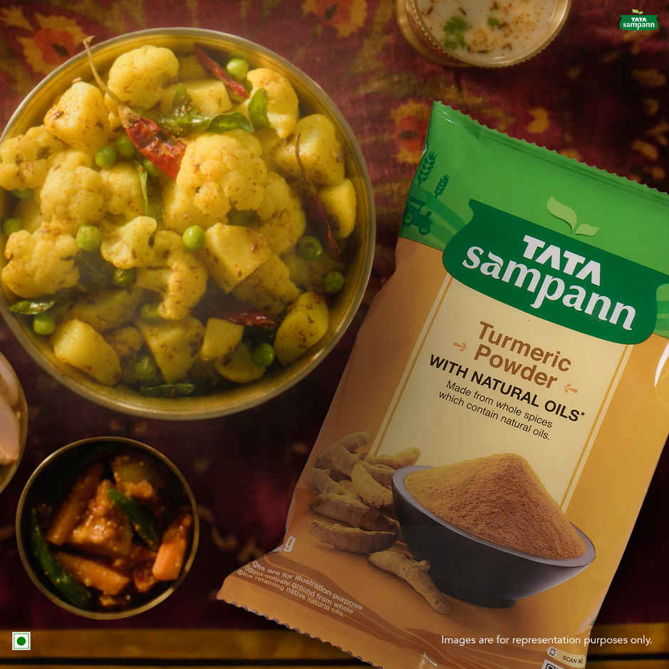 Tata Sampann Turmeric Powder With Natural Oils Haldi Powder